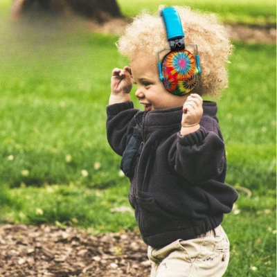 casque anti bruit bebe-bleu