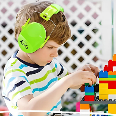 casque anti bruit bebe-vert
