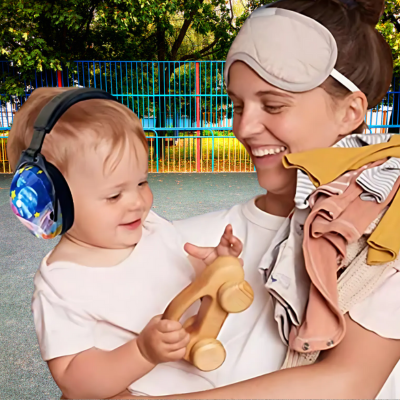 casque anti bruit enfant-ciel-bleu