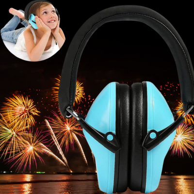 casque anti bruit enfant-feu-d'artifice