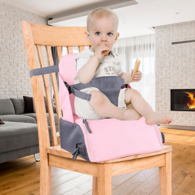 chaise haute bébé confort rose