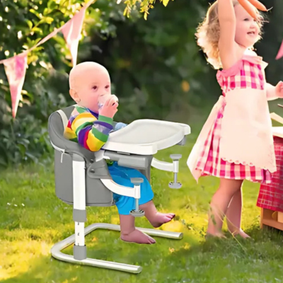 chaise haute bébé-extérieure