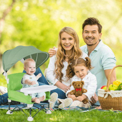 CHAISE HAUTE BEBE | PARASOL - Bébé Harmonie