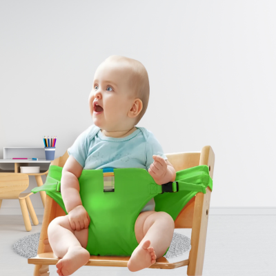 chaise haute bebe-verte