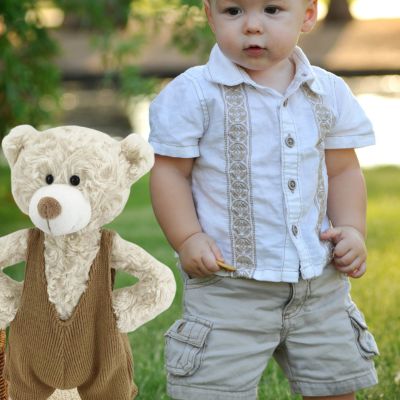 OURS EN PELUCHE | HABILLÉ CHIC - Bébé Harmonie