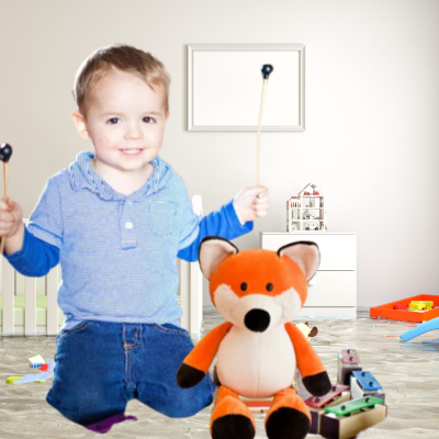 peluche renard-ami