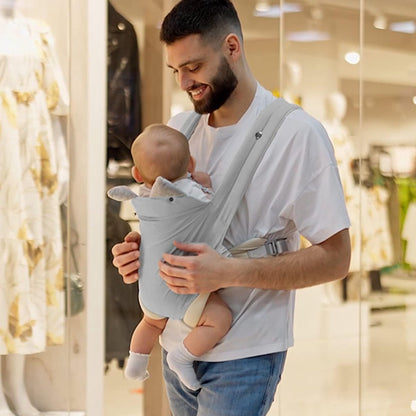 Porte bebe papa fier