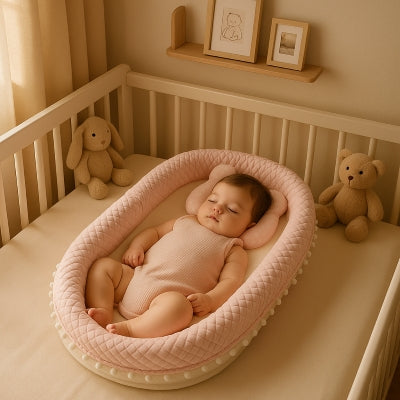 REDUCTEUR DE LIT BEBE ROSE
