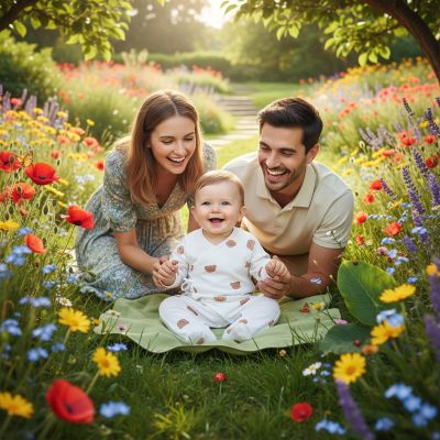 barboteuse-bebe-ptit-coton-motif-harmonie-familiale