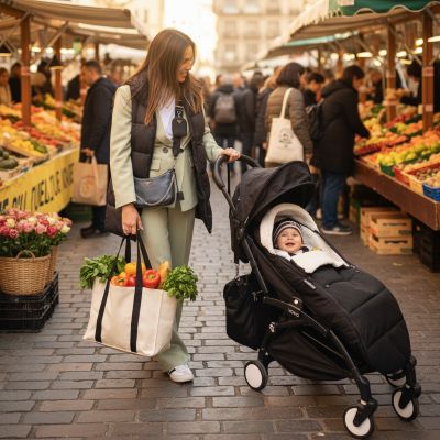 chanceliere-pousseette-warmnest-noire-sortie-au-marche