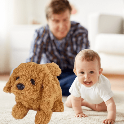 CHIEN EN PELUCHE | KABY™ - Bébé Harmonie