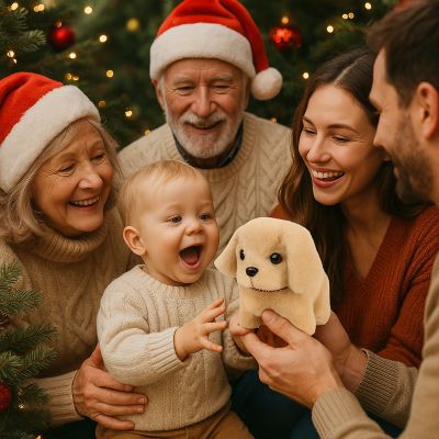 CHIEN EN PELUCHE | KABY™ - Bébé Harmonie