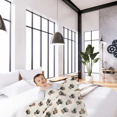 COUVERTURE BEBE | ANIMAUX - Bébé Harmonie