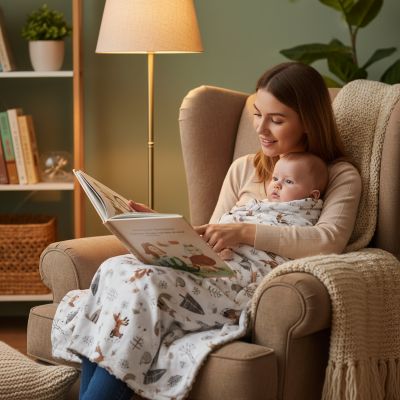 couverture-bebe-hibou-renard