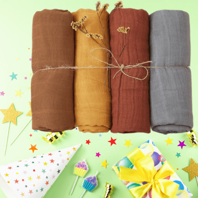 COUVERTURE BEBE | LOT DE 4 - Bébé Harmonie