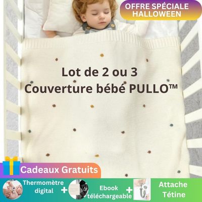 couverture bebe pullo promotion