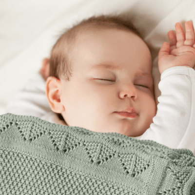 COUVERTURE BEBE TRICOT | UNISEXE - Bébé Harmonie