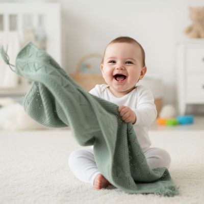 couverture-bebe-vert-dynamique