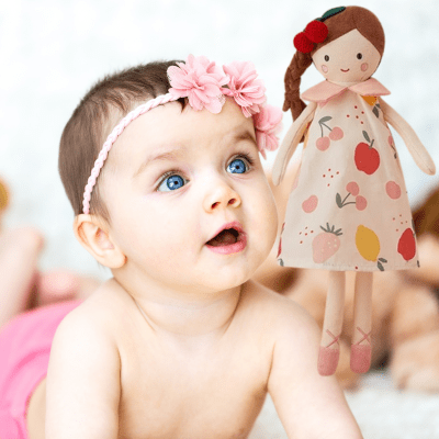 DOUDOU FILLE | FRUTTA™ - Bébé Harmonie