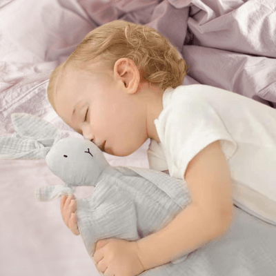DOUDOU | LAPIN EN MOUSSELINE - Bébé Harmonie