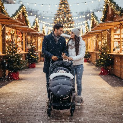 famille-au-marche-de-noel-chanceliere-bebe