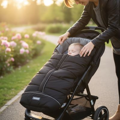 maman ajustant la chanceliere bebe noire