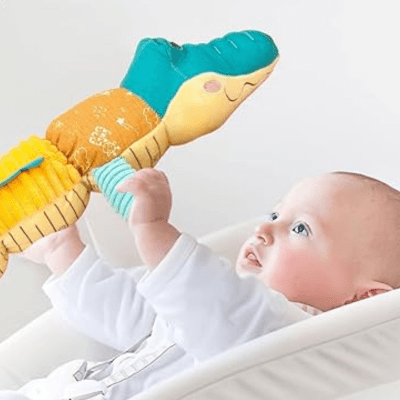 PELUCHE CROCODILE | HOCHET - Bébé Harmonie