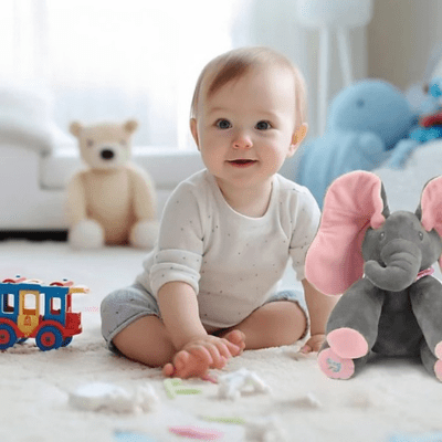 PELUCHE | ÉLÉPHANT INTERACTIF - Bébé Harmonie