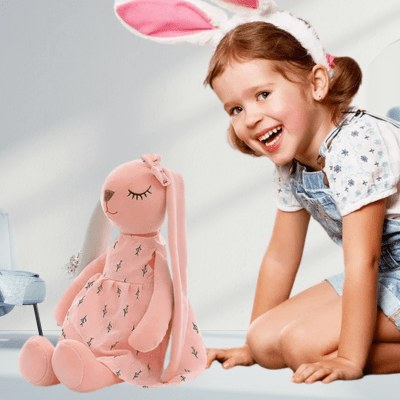 PELUCHE LAPIN | LONGUES OREILLES - Bébé Harmonie