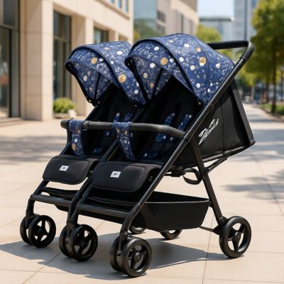 POUSSETTE DOUBLE | GALAXY™ - Bébé Harmonie