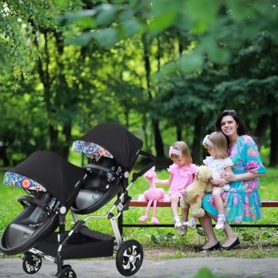 POUSSETTE DOUBLE | MAJESTÉ™ - Bébé Harmonie