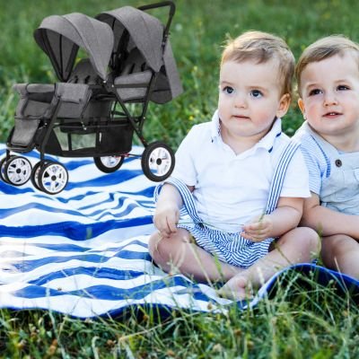 POUSSETTE DOUBLE | TWIXY™ - Bébé Harmonie