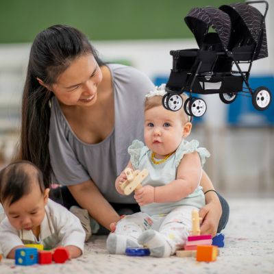 POUSSETTE DOUBLE | TWIXY™ - Bébé Harmonie