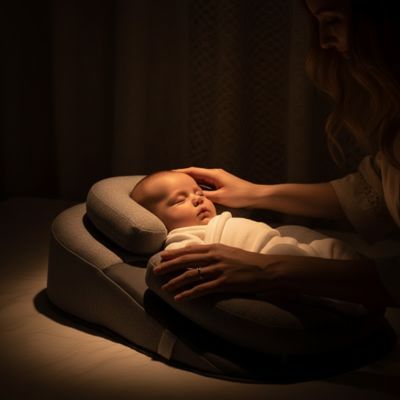reducteur-de-lit-bebe-anti-vomi-ajustement-en-lumiere-dramatique