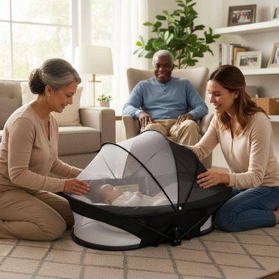 reducteur-de-lit-pliabe-noir-chez-grands-parents