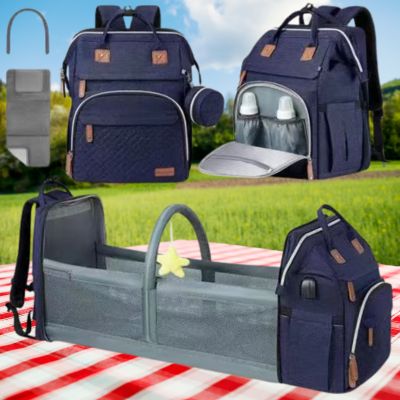 sac a dos a langer bleu fonce