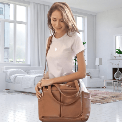 SAC À DOS À LANGER | CUIRFLEX™ - Bébé Harmonie