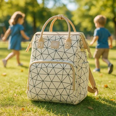sac a langer blanc